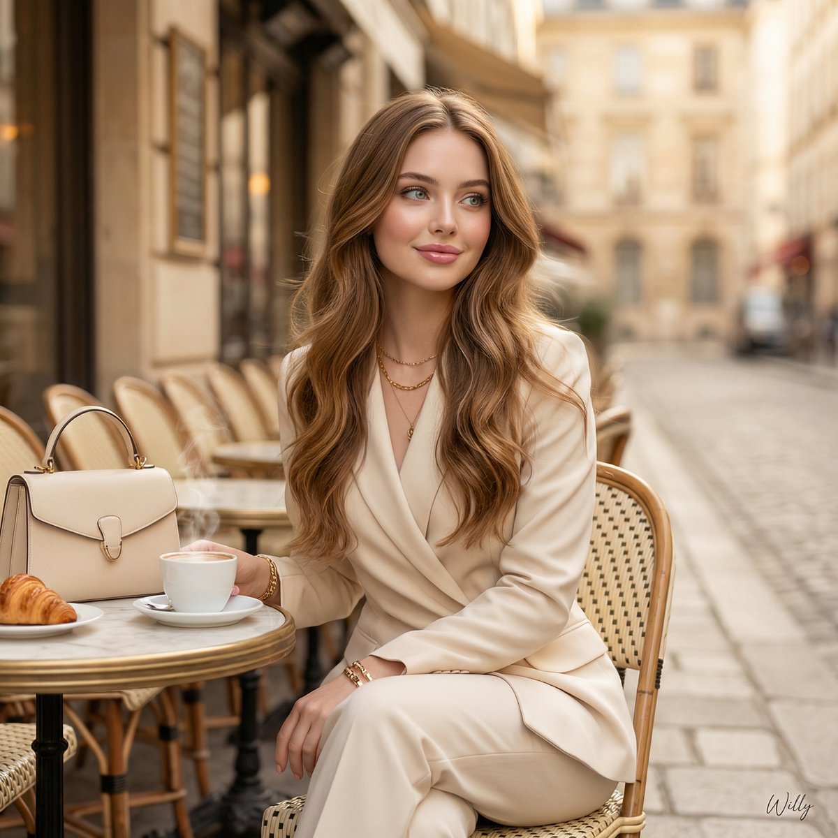 Paris Cafe Fashion Muse