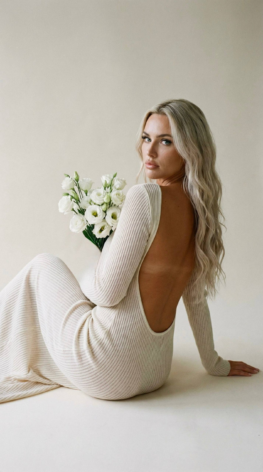 Film Grain Bridal Portrait