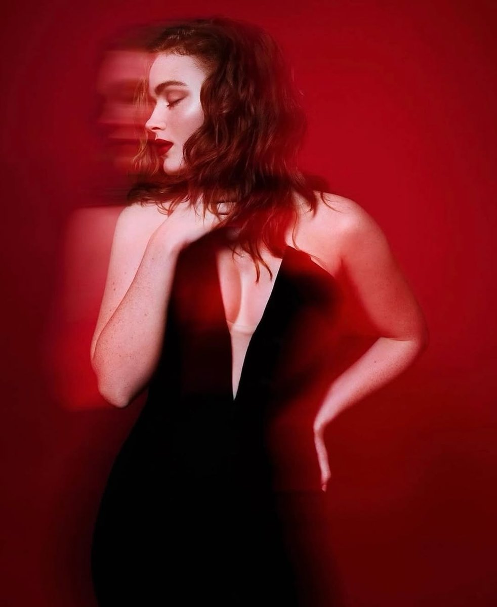 Crimson Ghost Fashion Portrait