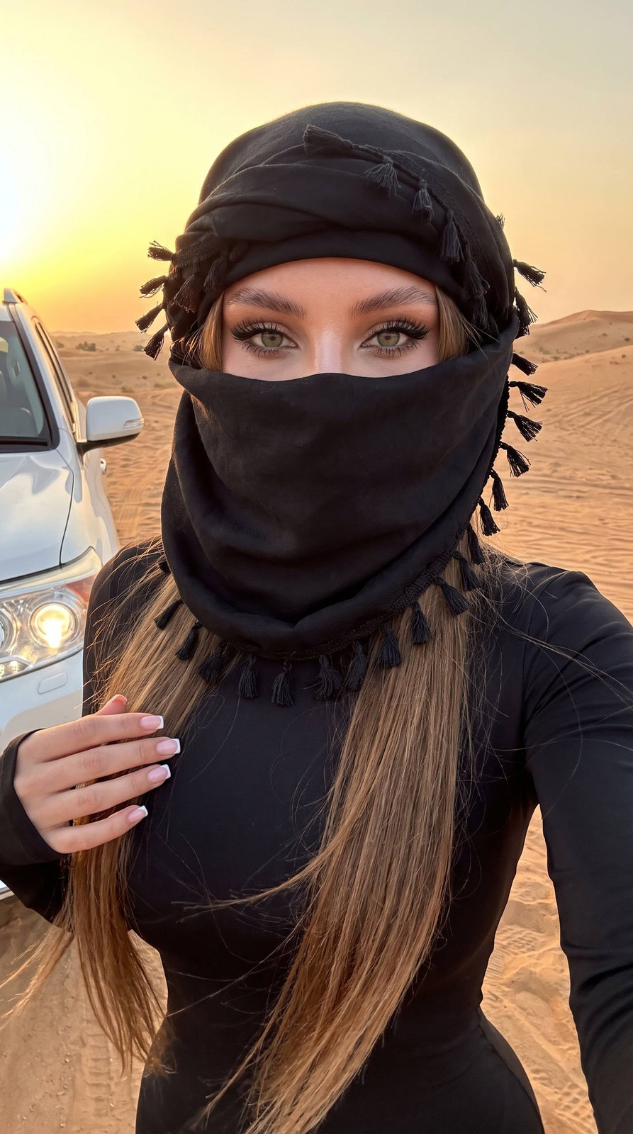 Desert Veil Mystery Selfie
