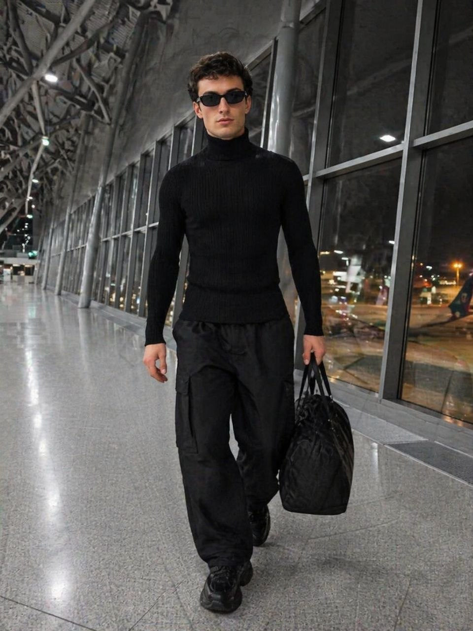 Airport Terminal Noir Walk