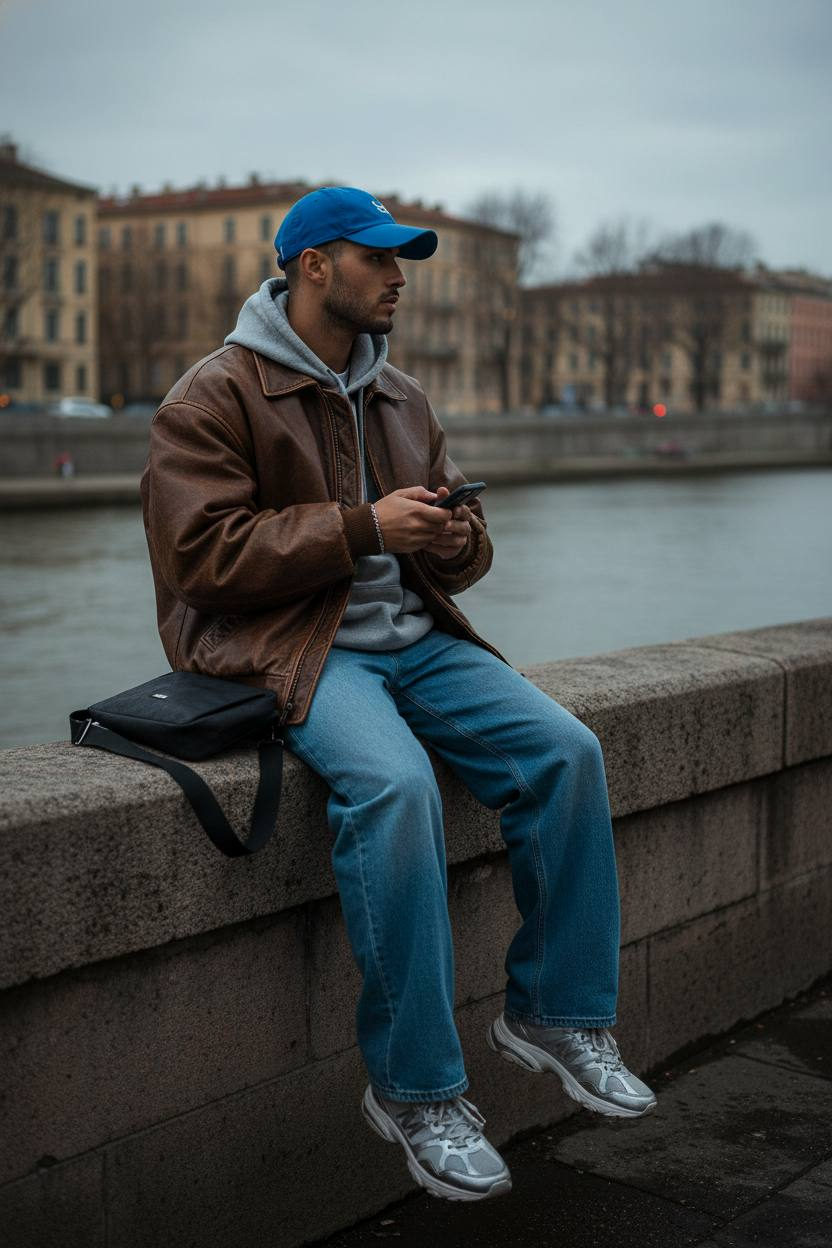 Riverside Streetwear Mood