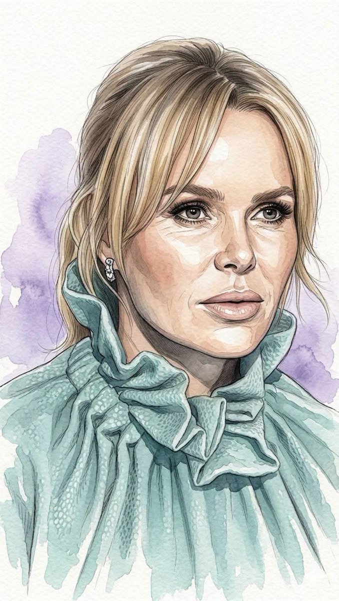 Watercolor Portrait Art Masterpiece