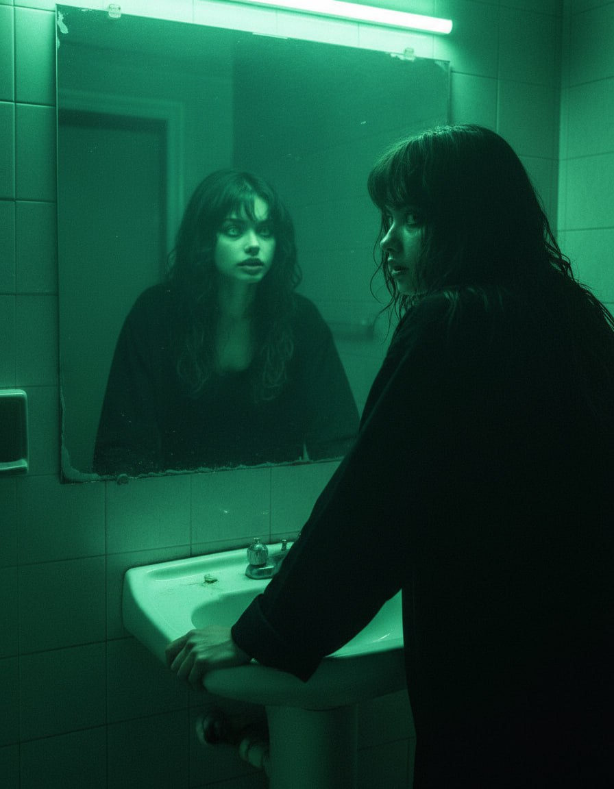 Mirror Demon Stare