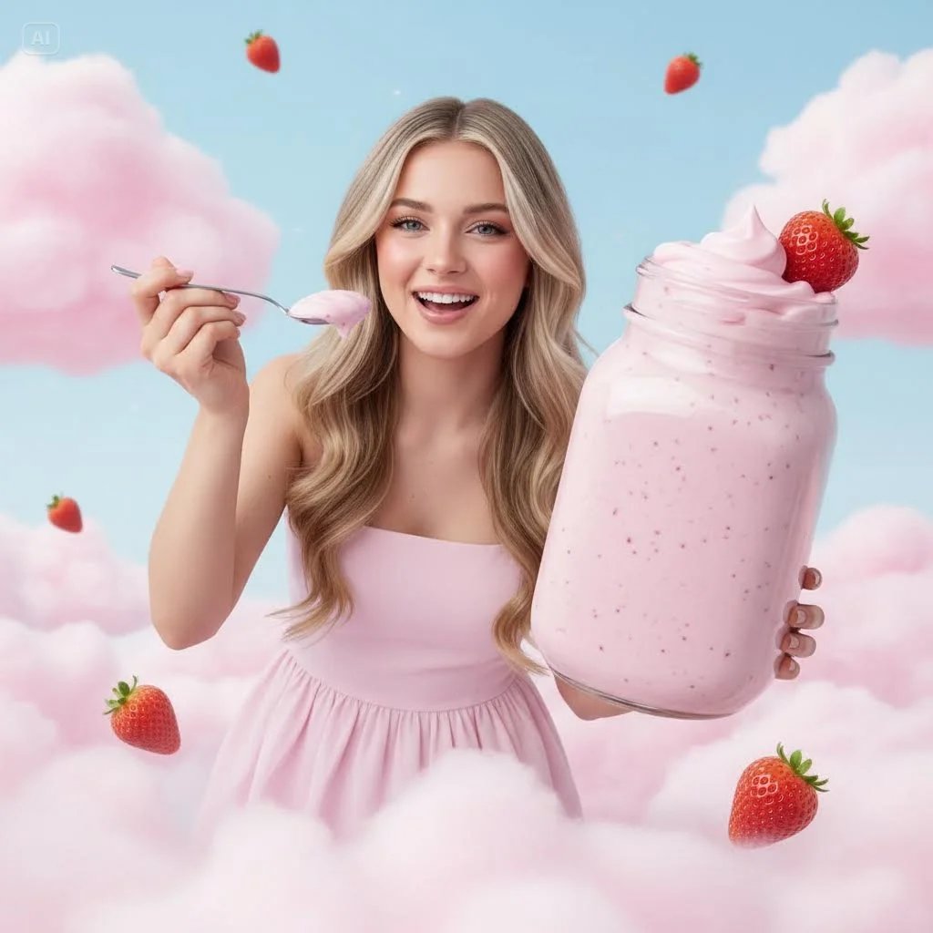 Dreamy Yogurt Cloud Girl
