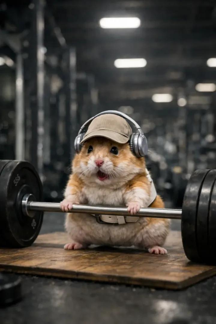 Hamster Deadlift: Ultimate Cinematic Power