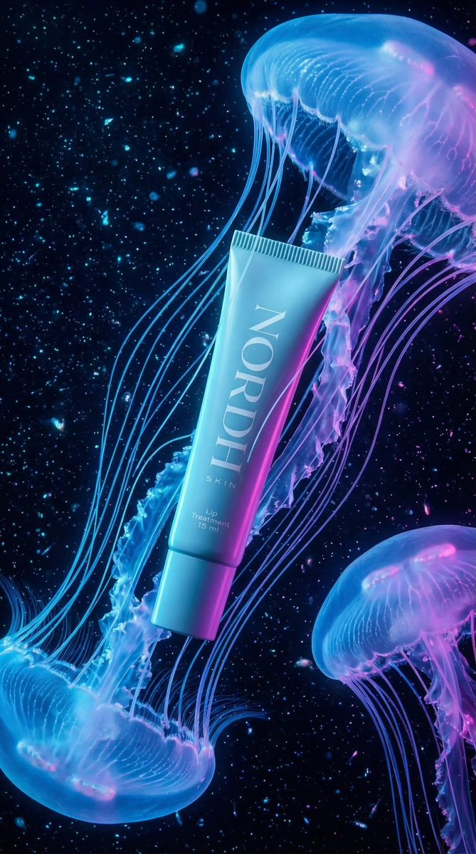 Underwater Luxury Skincare Ad