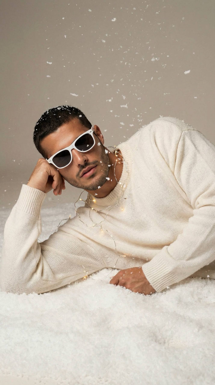 Winter Fashion Man Portrait