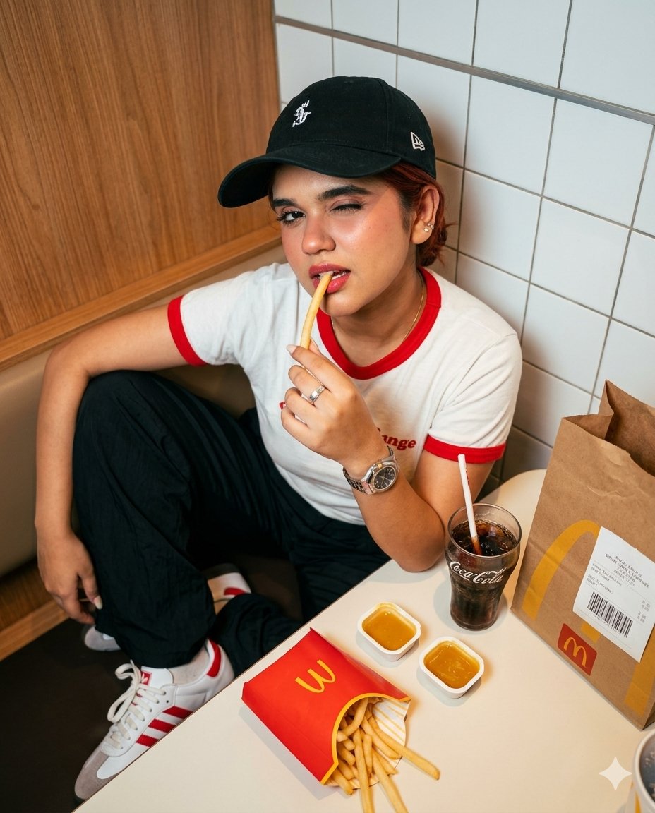 McDonalds Fries Portrait Shoot