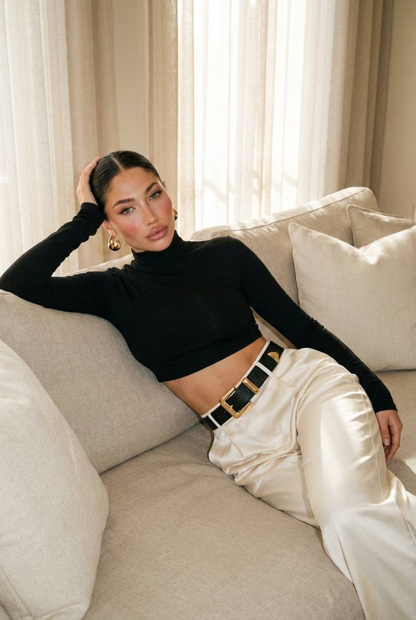 Luxury Lifestyle Editorial Portrait