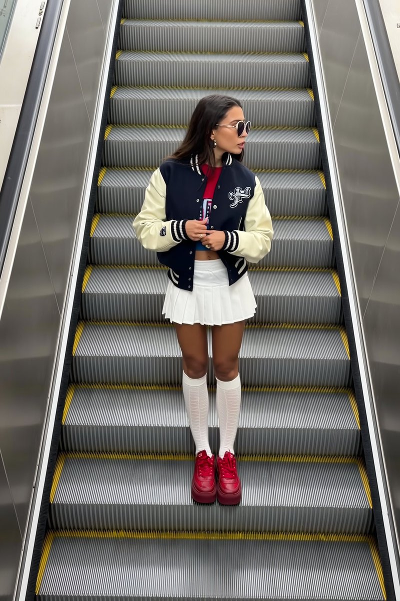 Escalator Fashion Bird's-Eye Shot