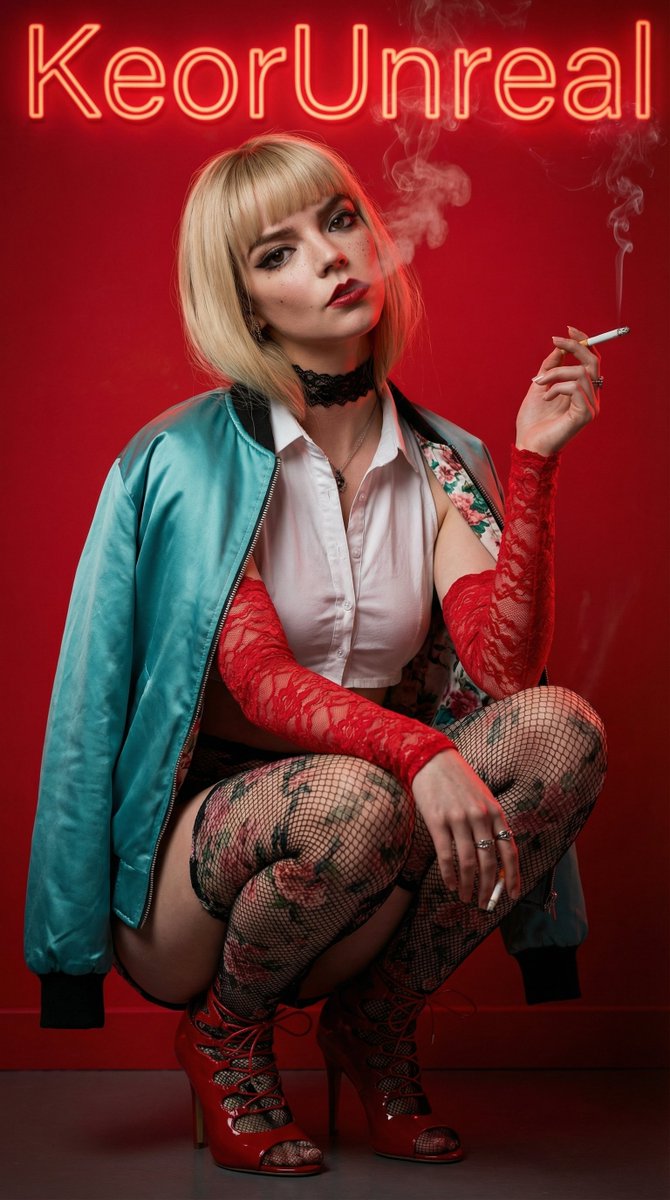 Red Velvet Edge: Fashion Portrait