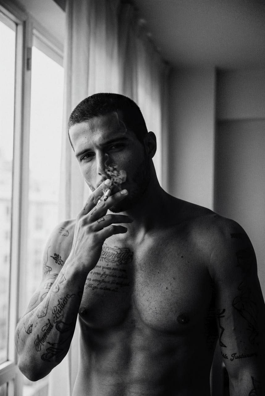 Smoke & Shadow: Masculine Stillness