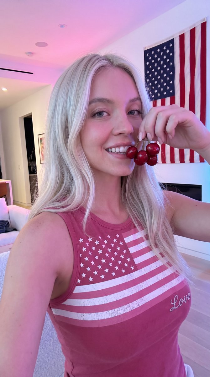 Cherry Red Selfie