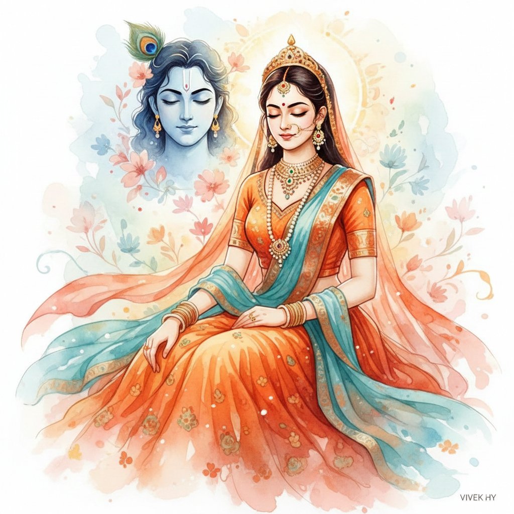 Divine Watercolor Fantasy