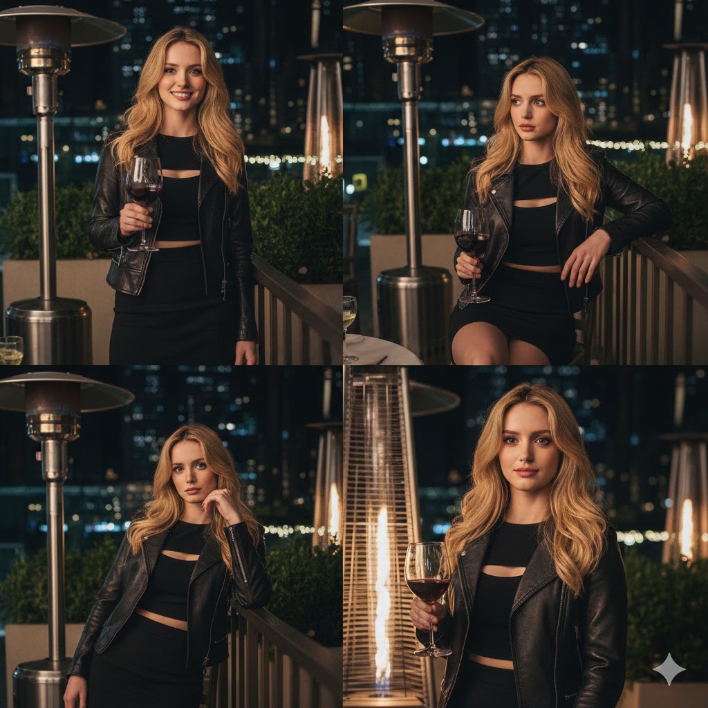 Upscale Nightlife Lifestyle Collage