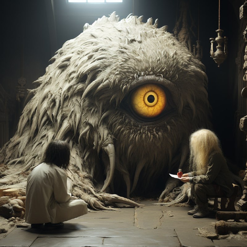 Marvelous Unseen Creature Hyperrealistic Photograph