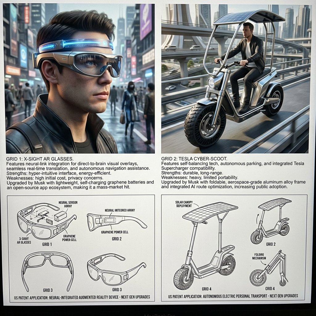 Inventor Upgraded Device Renderings