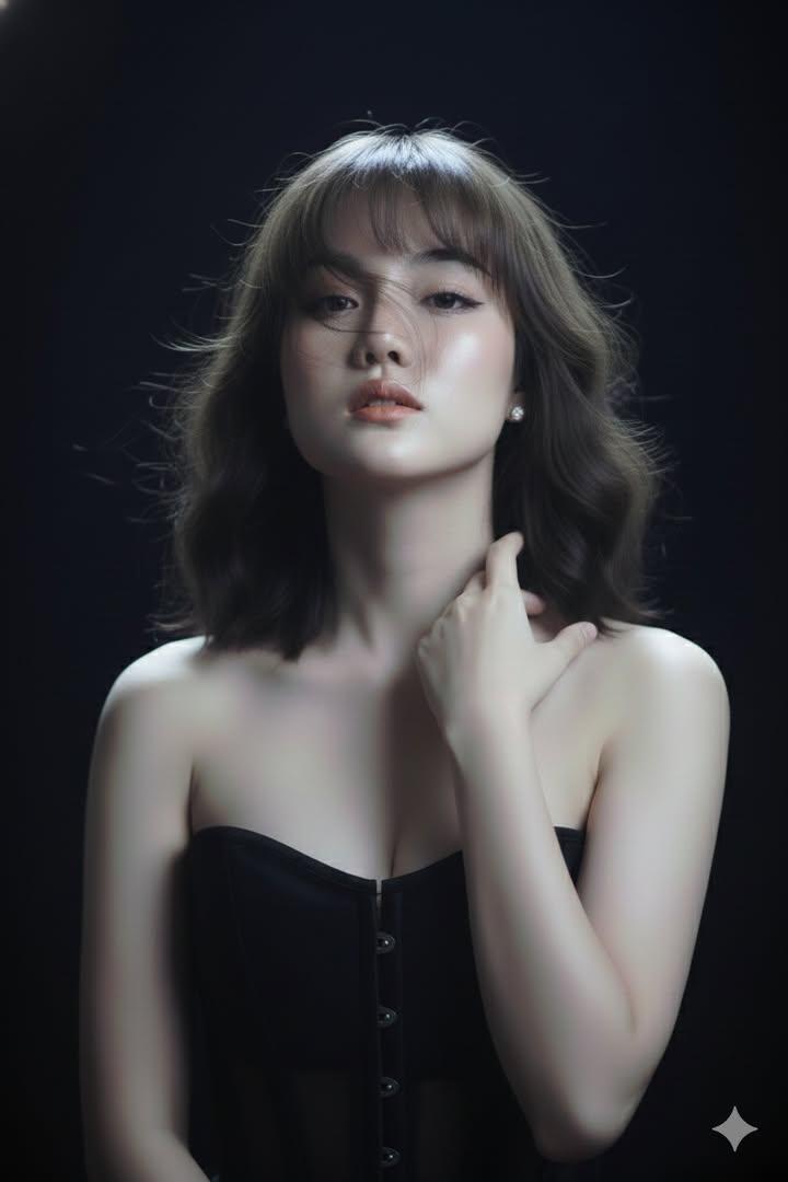 Ethereal Melancholic Portrait