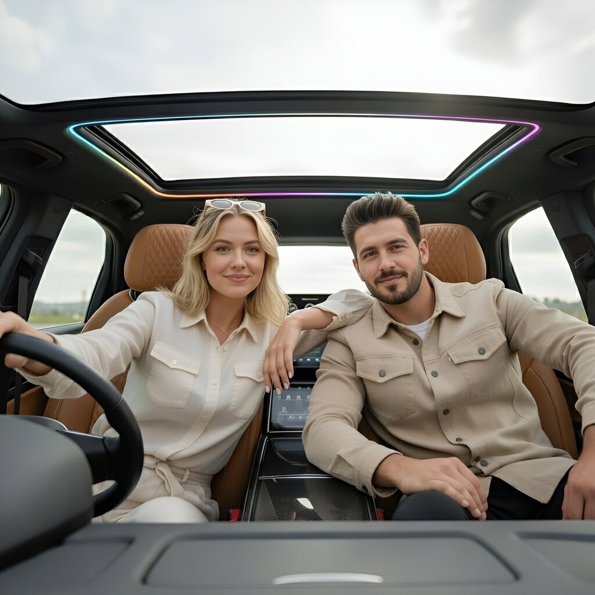 Celebrity Convertible Thumbs Up