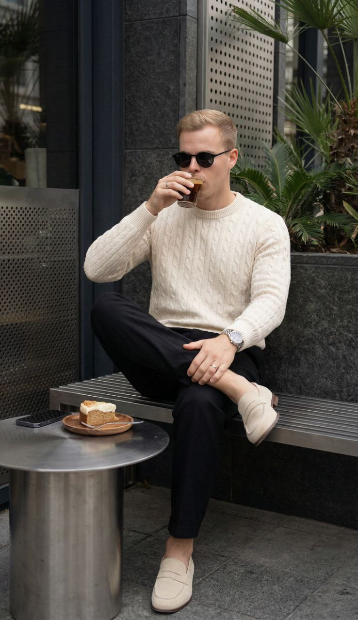 Urban Café Style Portrait