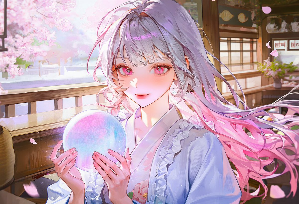 Dreamy Spring Morning Café