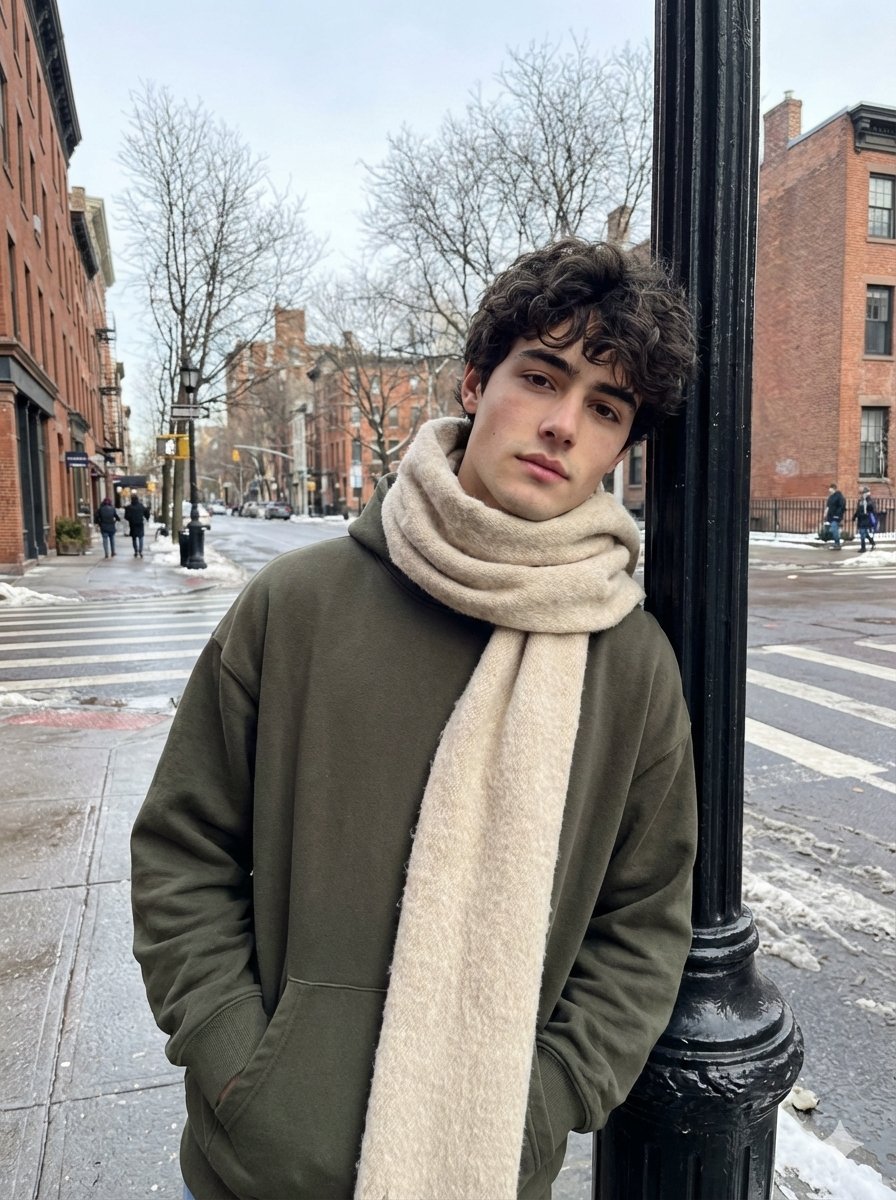 Winter Street Portrait Photography
