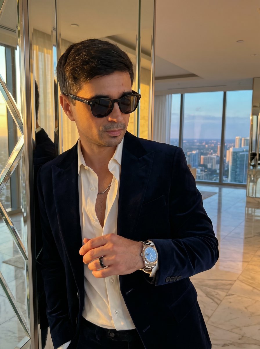 Luxury Male Fashion Editorial Shoot