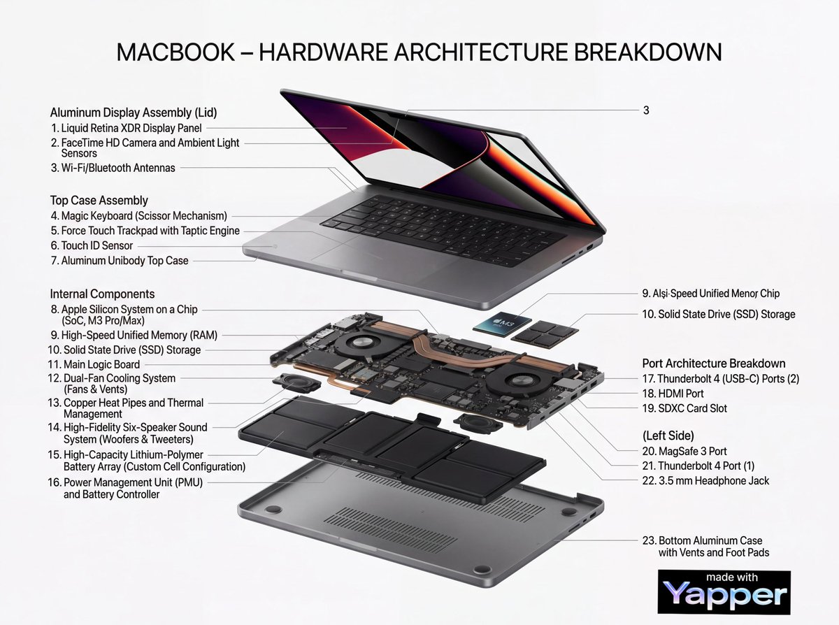 Product Teardown Technical Infographic