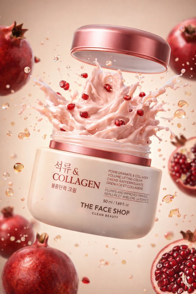Pomegranate Cream Splash Explosion