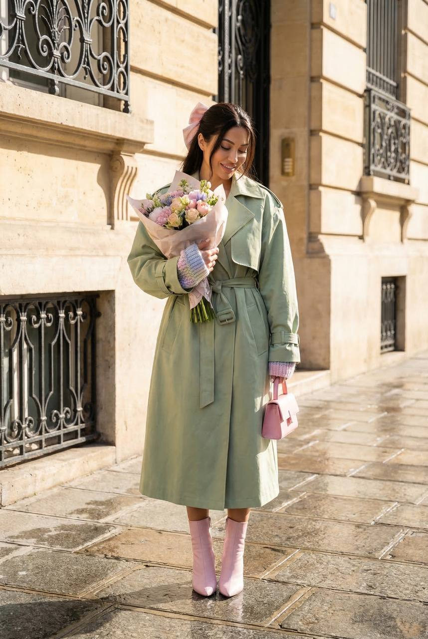 Romantic Street Fashion Portrait