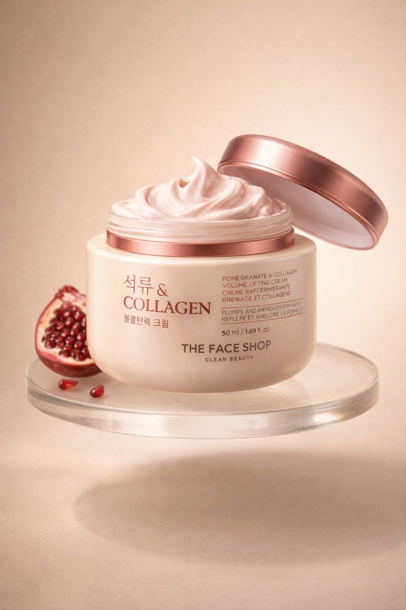 Luxury Collagen Pomegranate Cream Splash