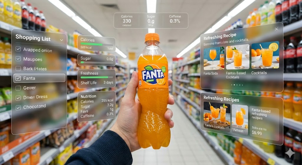 Immersive AR Supermarket Shopping