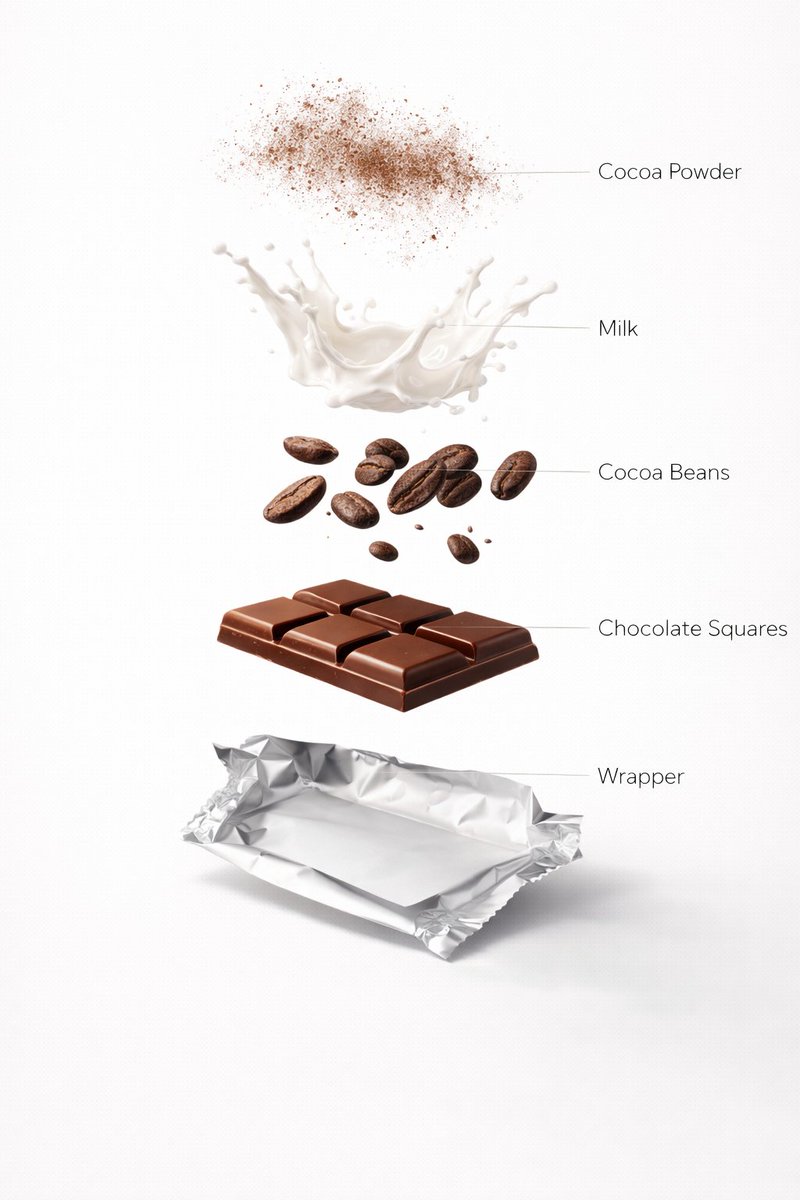 Chocolate Rotation Explosion Reveal