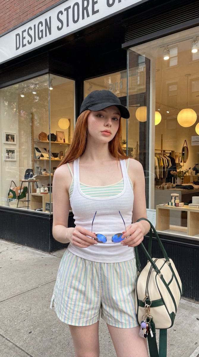 Ultra-Realistic Street Fashion Portrait