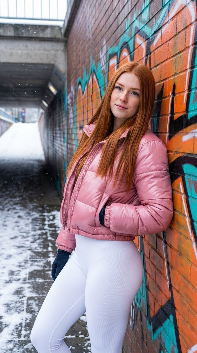 Snow Graffiti Girl Style