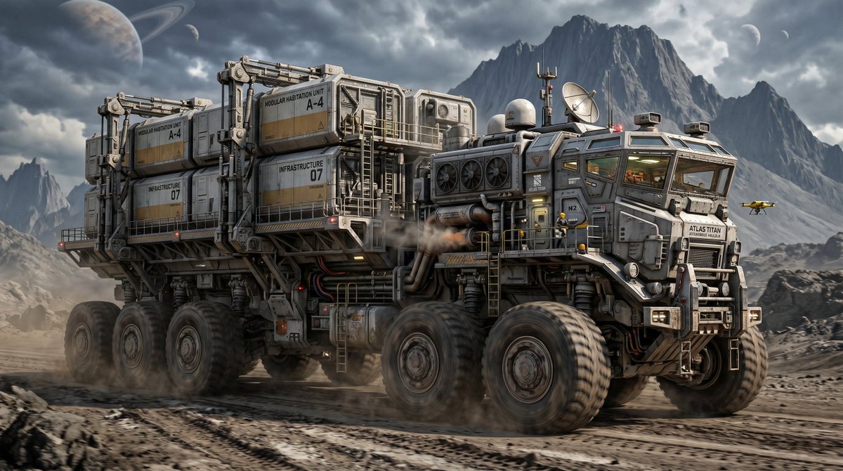 Atlas Titan Freight Hauler