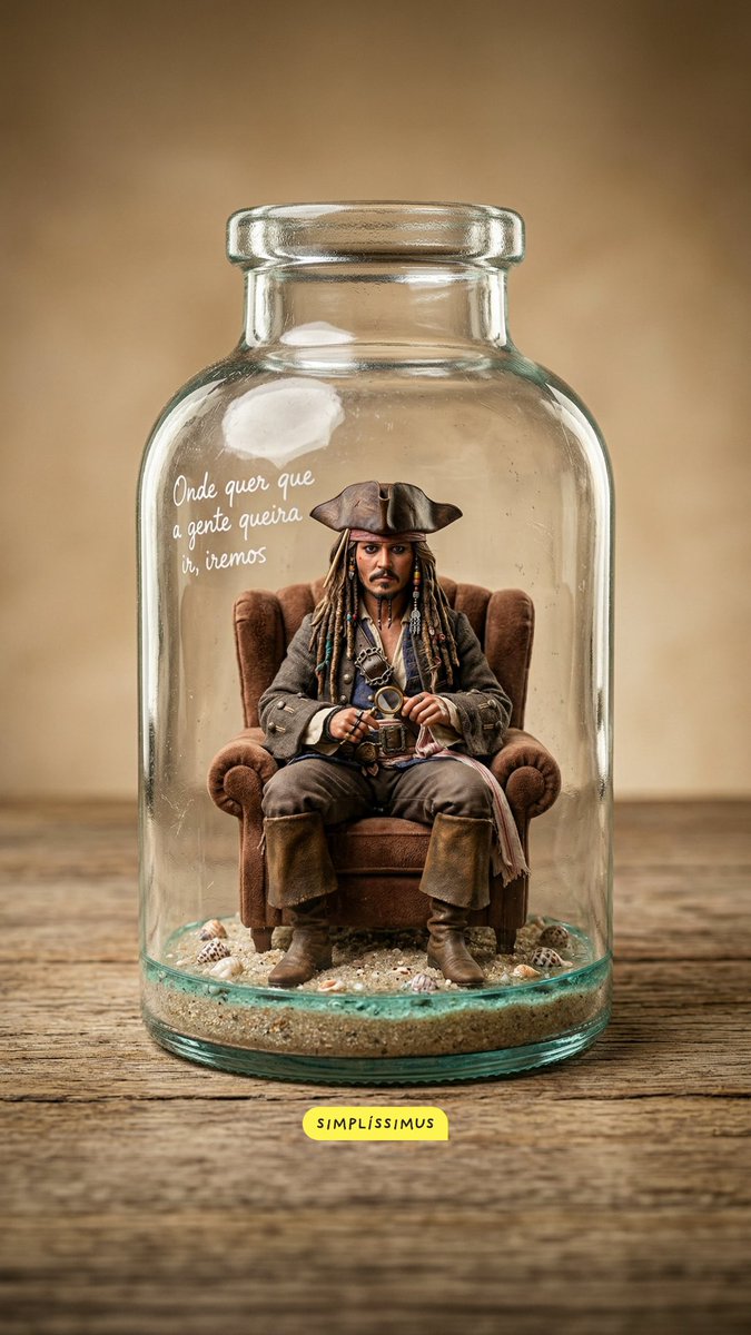 Hyper-Real Miniature in Glass Bottle