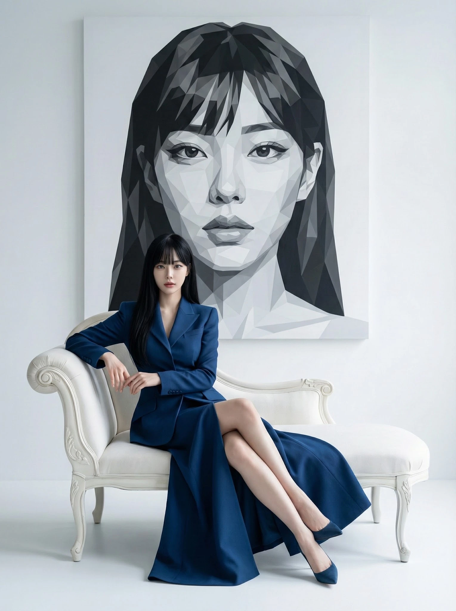 Portrait  and wall portrait