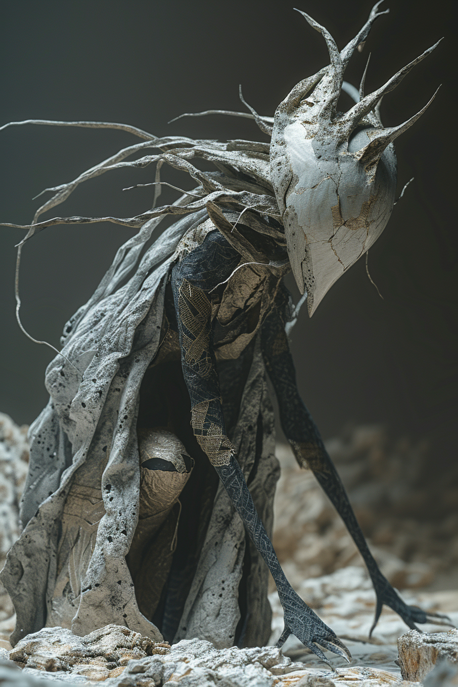 Asphodel Cenobite Femme Primordial Minimalist Portrait