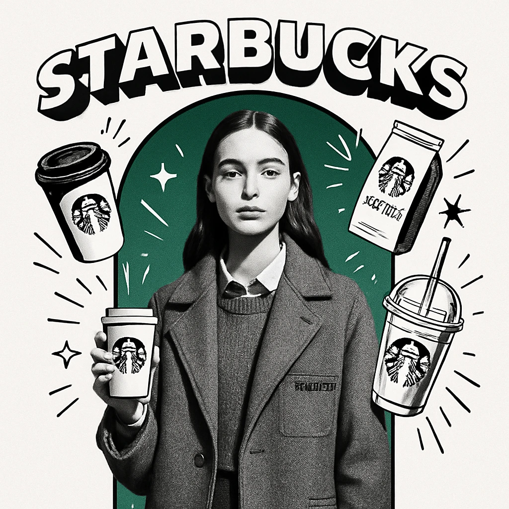 Product poster of starbucks