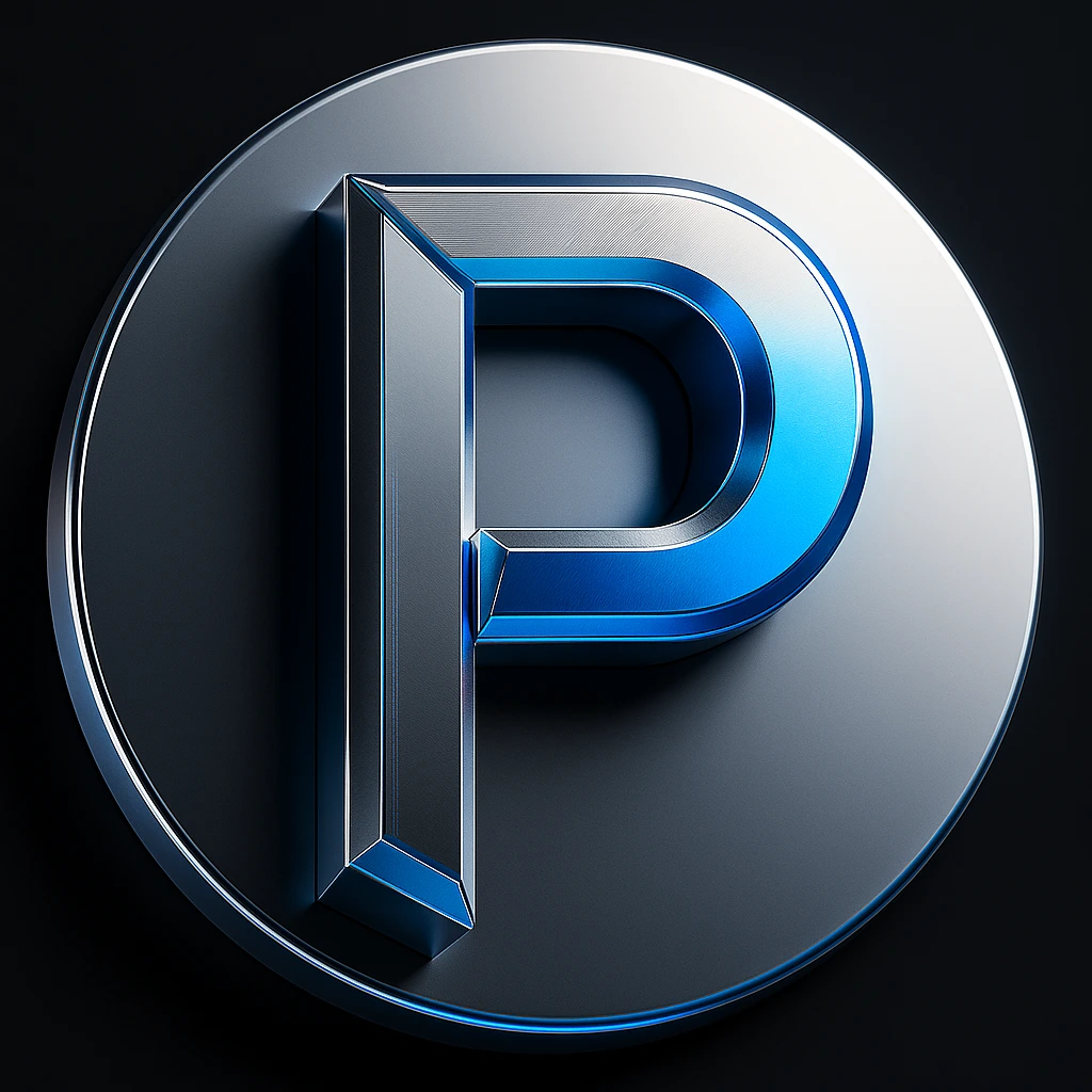 Isometric logo render for motion design