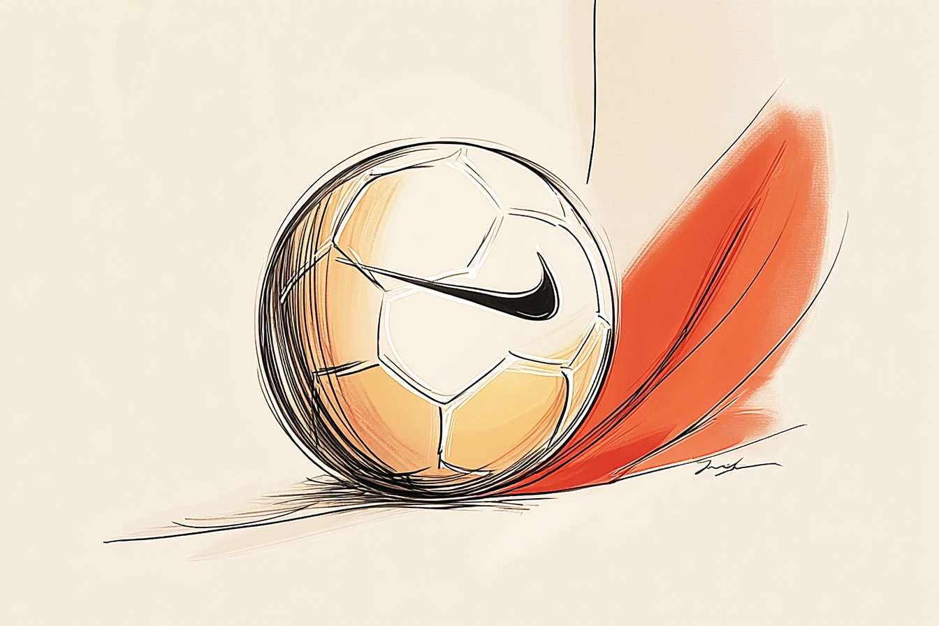 Illustration of football