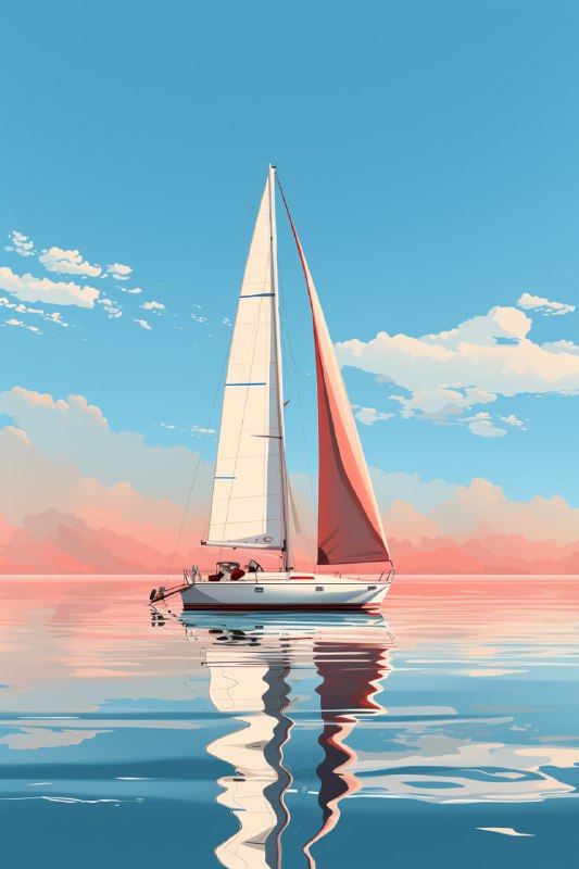White Nacra 17 Sailboat on Bright Tropical Water