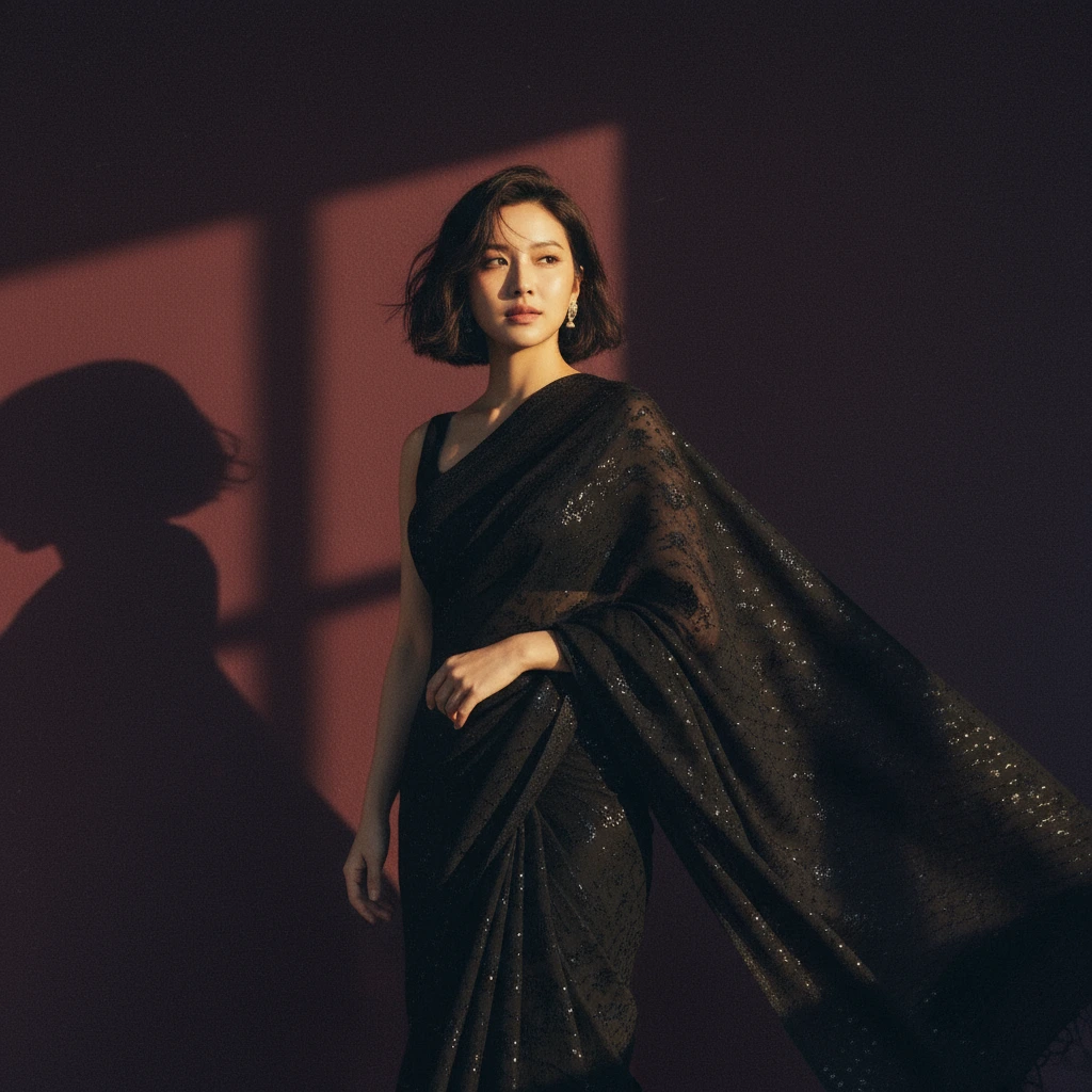 Woman in saree