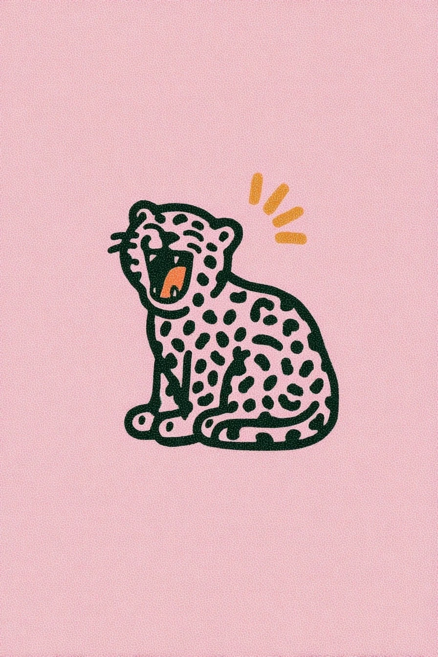 Simple illustration of cat