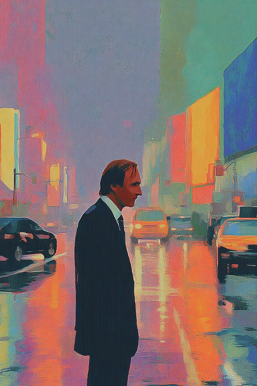 Saul Goodman in neocity street