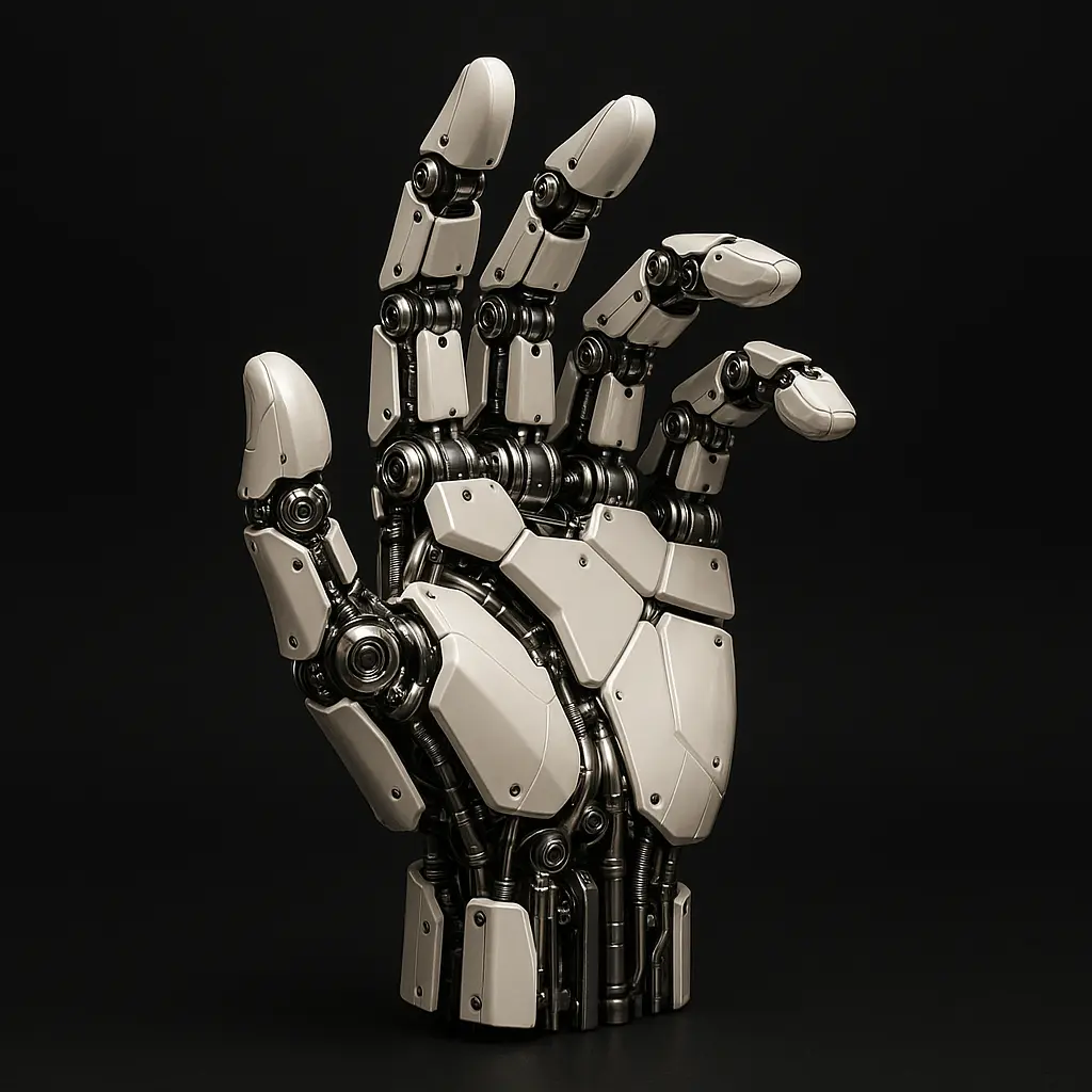 Steel joints hand