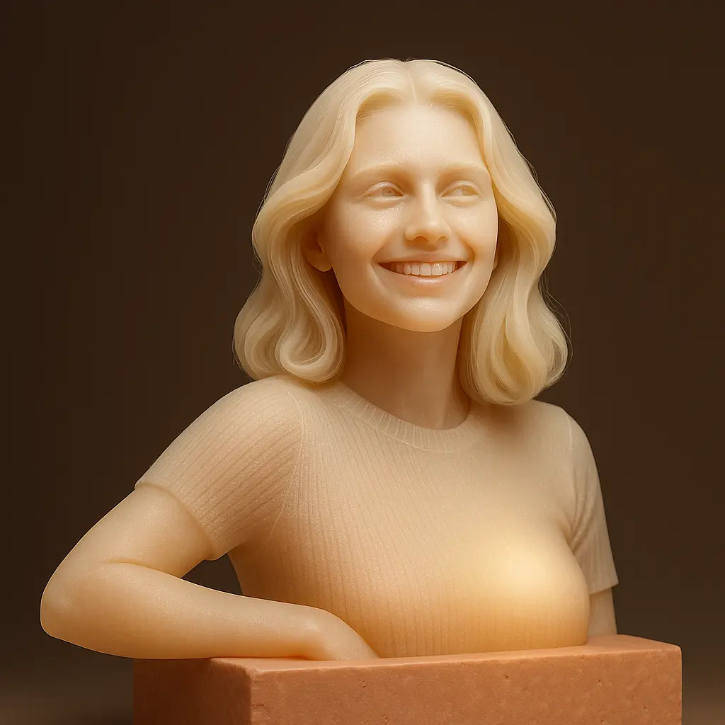3D sculpture of women