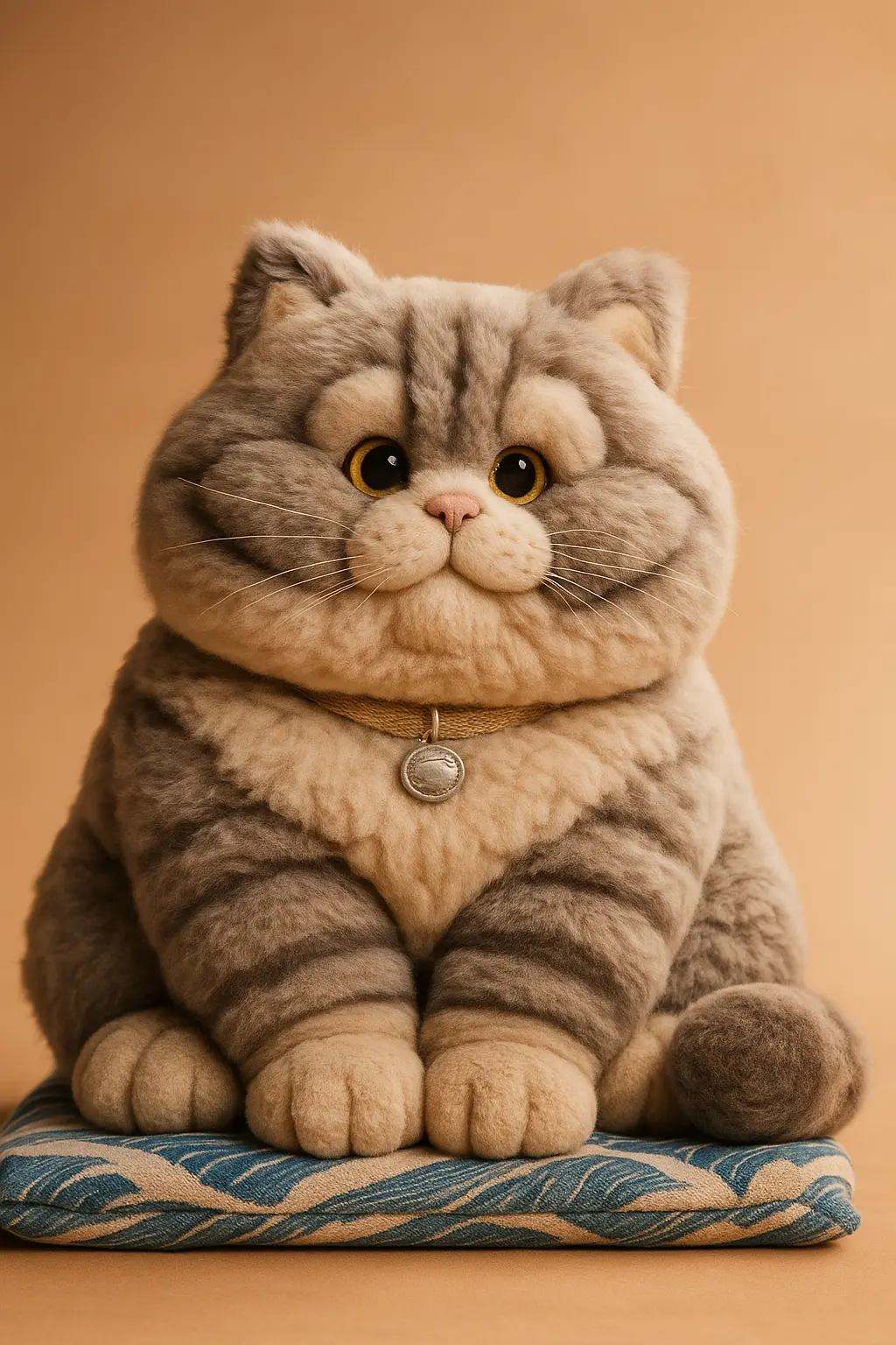 Plush style cat
